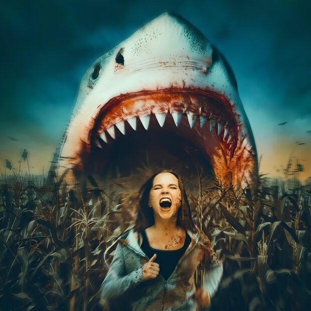 Sharks Of The Corn (2021) Review