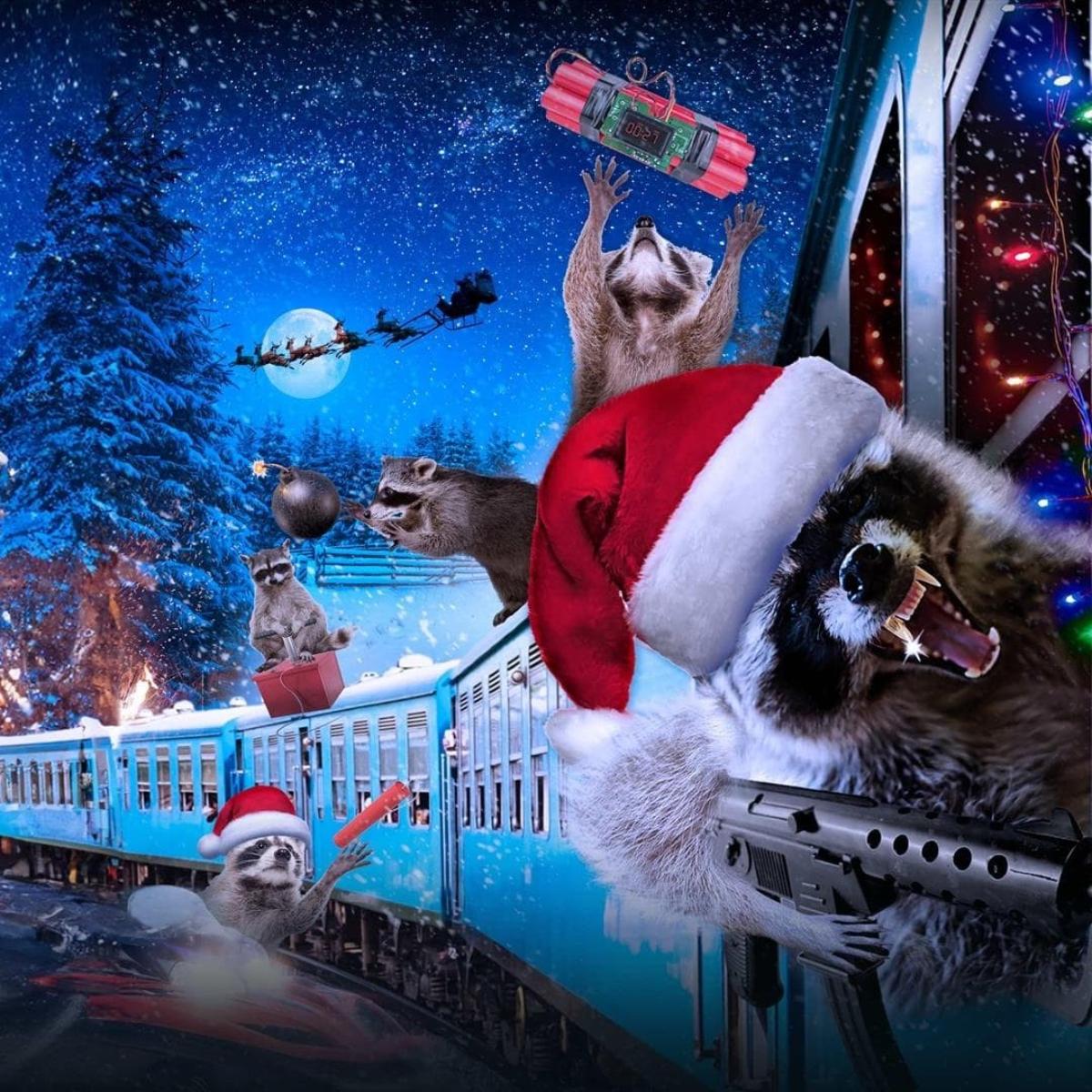 Killer Raccoons! 2! Dark Christmas in the Dark! Review