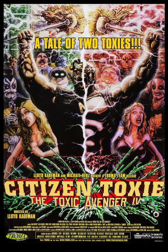 citizen toxie: the toxic avenger iv review